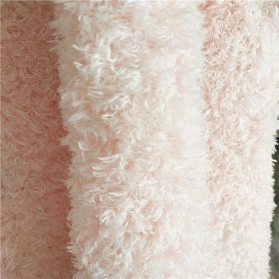 Υφάσματα Teddy Bear Plush 100% Polyester Tricot για οικιακά υφάσματα Ενδύματα Νήμα βαμμένο πλεκτό απλό 15-20 ημέρες