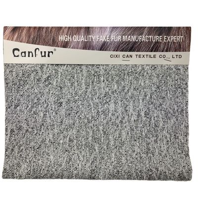Ελαφρύ υλικό 100% πολυεστέρα Sherpa Fur Bonded Super Soft Fur