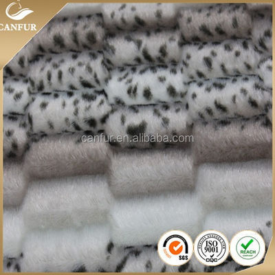 100% Polyester πλεκτό PV Plush ύφασμα με αριθμό νήματος ανάλογα με το αίτημά σας