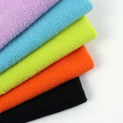 Ελαφρύ και ζεστό Custom Printed Polar Fleece Fabric 150D/144F Κατασκευασμένο από ανακυκλωμένα υλικά