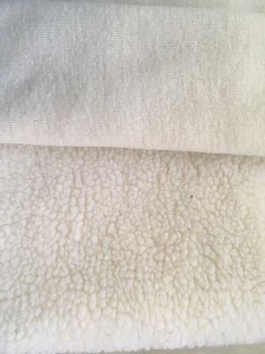 100D απλή 100% πολυεστέρα Jackets Sherpa ύφασμα Εφοδιασμός ύφασμα με ανθεκτική στη συρρίκνωση
