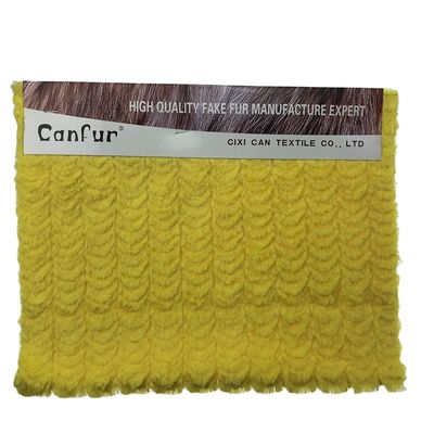 Υψηλή αντοχή χαμηλή στάθμη βούρτσας PV Plush υφασματικό λουλούδι για ένδυση ή παιχνίδια