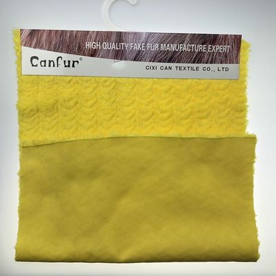 Υψηλή αντοχή χαμηλή στάθμη βούρτσας PV Plush υφασματικό λουλούδι για ένδυση ή παιχνίδια