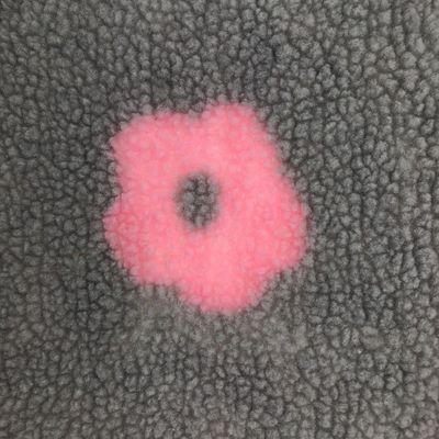 Προσαρμοσμένο πλεκτό ύφασμα Jacquard Sherpa για τις απαιτήσεις του πελάτη