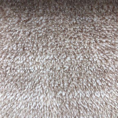 100% Polyester Cationic βαμμένο πλεκτό υφάσματα Sherpa Fleece για διάφορες εφαρμογές