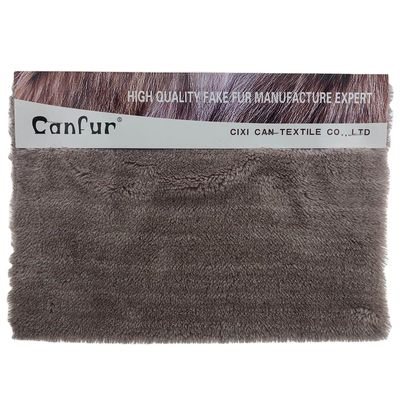 100% Polyester Cationic βαμμένο πλεκτό υφάσματα Sherpa Fleece για διάφορες εφαρμογές