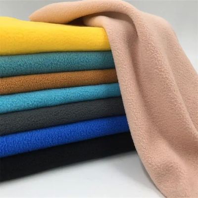 100% Polyester Micro Polar Fleece Fabric για επένδυση Hoodie Anti Pilling 220 GSM