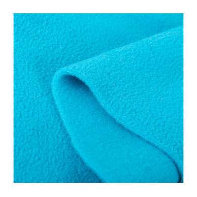 100% Polyester Micro Polar Fleece Fabric για επένδυση Hoodie Anti Pilling 220 GSM