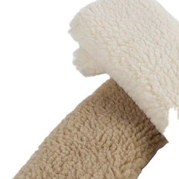 2023 Μέση έως τέλος Εργοστάσια Παραγγείλετε Polyester Particle Lamb Wool για επένδυση σε πολυτελές στυλ