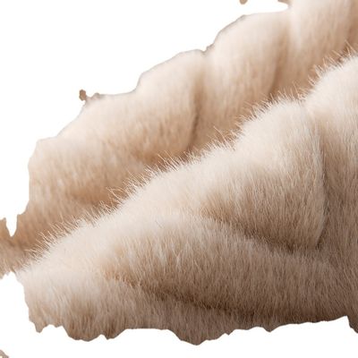 Ελαφριά, άνετη αίσθηση χεριού Xiaomi Mink 100% πολυεστέρας για δημοφιλή γυναικεία ρούχα
