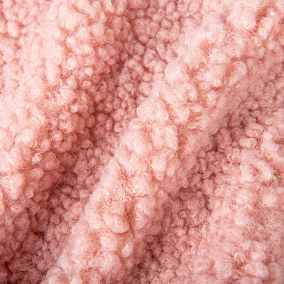 100 Polyester Knitted Teddy Fabric Textile with Customized Density Sherpa Fleece (Πολυεστέρας πλεγμένο Teddy Fabric με προσαρμοσμένη πυκνότητα)