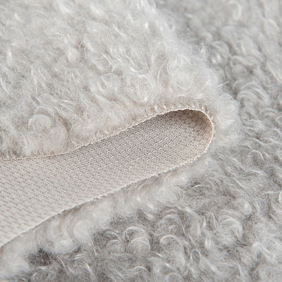 58/60" πλάτος 100% Polyester Fleece Teddy ύφασμα για ενδύματα Flannelette κύκλοι Κουροδέματα