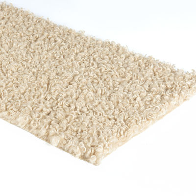 58/60" πλάτος 100% Polyester Fleece Teddy ύφασμα για ενδύματα Flannelette κύκλοι Κουροδέματα