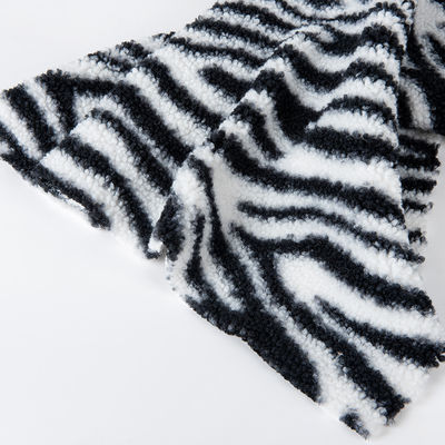 Μεσαίου βάρους Teddy υφάσματα ρούχα παιχνίδια Flannelette για Custom 100% Polyester