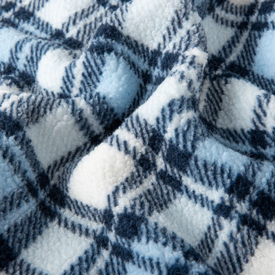 Super Soft 100 Πολυεστέρας πλεκτό Custom Pattern 3D Jacquard Mirco Sherpa Fleece υφάσματα για ένδυση