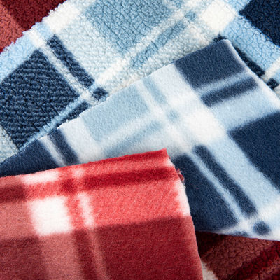 Super Soft 100 Πολυεστέρας πλεκτό Custom Pattern 3D Jacquard Mirco Sherpa Fleece υφάσματα για ένδυση