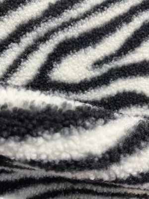 100% Polyester Teddy υφάσματα για Custom ζεστό πλεγμένο τυπωμένο Teddy Bear Fleece παλτό παιχνίδι