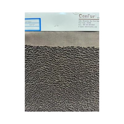 Μεσαίου βάρους 100% Polyester Teddy Fleece Fabric Ιδανικό για φθινοπωρινές χειμερινές εξωτερικές ρούχα