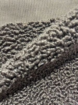 Μεσαίου βάρους 100% Polyester Teddy Fleece Fabric Ιδανικό για φθινοπωρινές χειμερινές εξωτερικές ρούχα