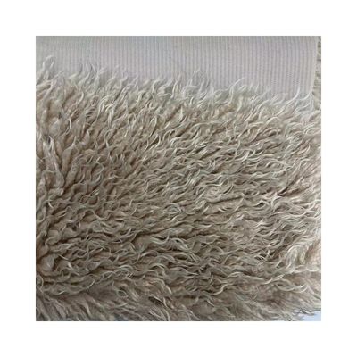 Προσαρμοσμένο 100% πολυεστέρας πλεκτό Terry Teddy Fur Velvet ύφασμα για την παραγωγή ένδυσης
