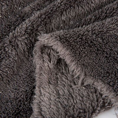 Υφάσματα πλεξίματος 100% πολυεστέρα Sherpa Fleece για κουβέρτα με δύο πλευρές Micro Polar