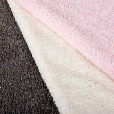Υφάσματα πλεξίματος 100% πολυεστέρα Sherpa Fleece για κουβέρτα με δύο πλευρές Micro Polar