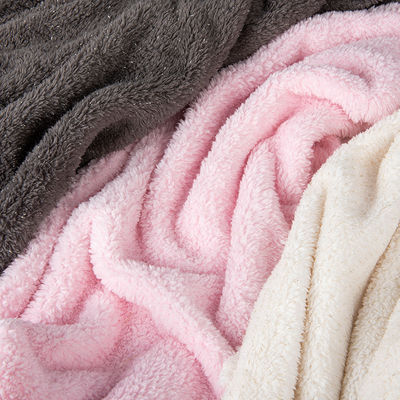 Υφάσματα πλεξίματος 100% πολυεστέρα Sherpa Fleece για κουβέρτα με δύο πλευρές Micro Polar