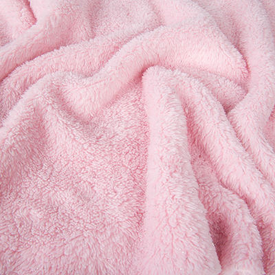 Υφάσματα πλεξίματος 100% πολυεστέρα Sherpa Fleece για κουβέρτα με δύο πλευρές Micro Polar