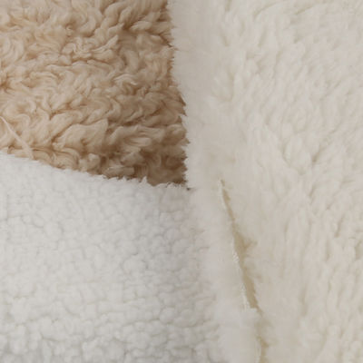 100% Polyester Micro Polar Sheepskin Sherpa Fleece Blanket με υλικό ανθεκτικό στα δάκρυα