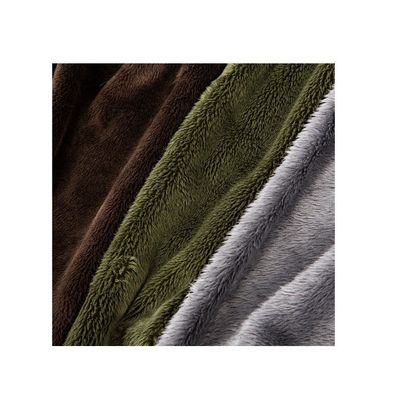 Ελαφρύς δέρματος Sherpa Short Fur Fabric για παιχνίδια/καλσόν 100% πολυεστέρας Πνευστό νήμα αριθμός Όχι