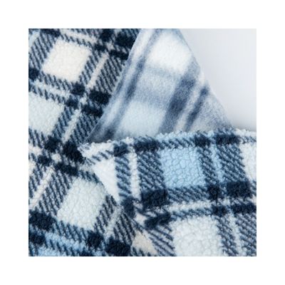 Τυπωμένο 100% Polyester Textile Sherpa Fleece Fabric για ενδύματα με στυλ TWILL
