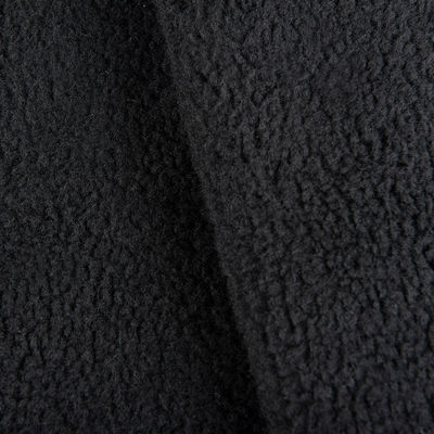 100% Polyester Sherpa Fleece Teddy Bonded Suede πλεκτό ύφασμα για την κατασκευή ενδυμάτων