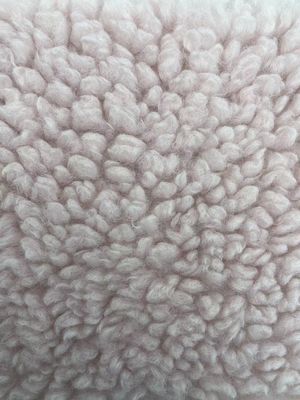 Υφάσματα Teddy φτιαγμένα από Sherpa Fleece 100% Polyester βαρύ βάρος για χειμερινό ένδυμα