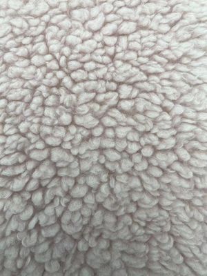 Υφάσματα Teddy φτιαγμένα από Sherpa Fleece 100% Polyester βαρύ βάρος για χειμερινό ένδυμα
