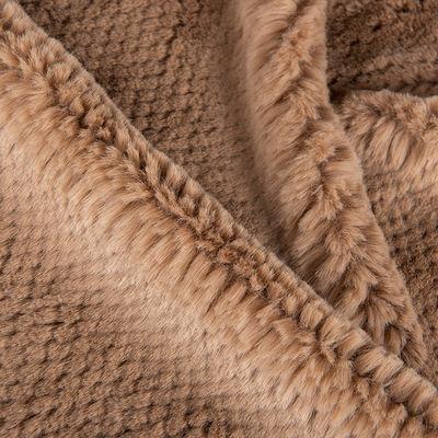 Σχεδιασμός Short Fur Fake Fur Sherpa Teddy υφασμάτινο με 100% Polyester υλικό μπροστινού μέρους