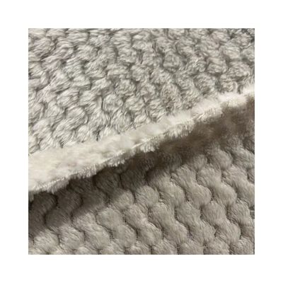 Δύο πλευρές πλεγμένο Custom Pattern Jacquard Ανανάς Φλαναλί Φλέιντ Plaid υφάσματα για παπούτσια