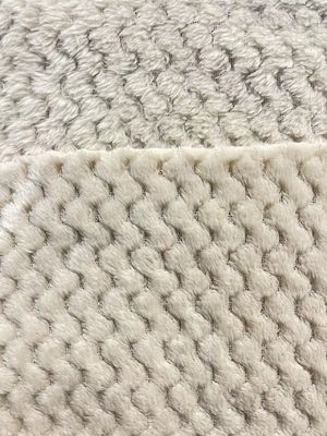Δύο πλευρές πλεγμένο Custom Pattern Jacquard Ανανάς Φλαναλί Φλέιντ Plaid υφάσματα για παπούτσια