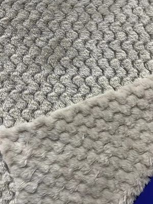 Δύο πλευρές πλεγμένο Custom Pattern Jacquard Ανανάς Φλαναλί Φλέιντ Plaid υφάσματα για παπούτσια