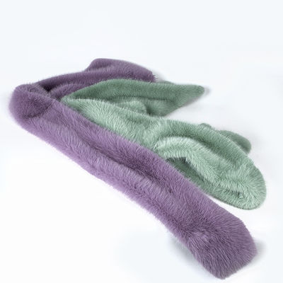 100% Polyester Plush Fabric Long Hair Fux Fur Fabrics για ενδύματα Επεξεργασία-φώτιση