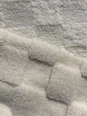 Ελαφρύ πλεκτό υφάσματος από γύψο με μοτίβο Jacquard για Shu Velveteen Double Side Mirco Sherpa