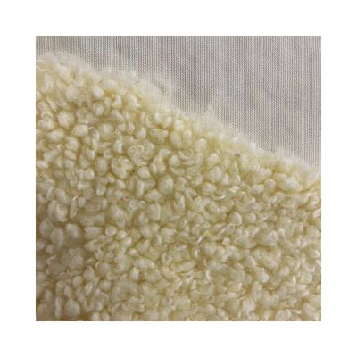 100% πολυεστέρα Teddy fleece βελούδινο ύφασμα για ρούχα οικιακά υφάσματα μαξιλάρια και παιχνίδια