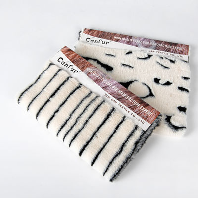 FDY Εκτύπωση για ενδύματα Κατασκευή 100 Polyester Sherpa Fux Fur Warp Suede Τύπος υφάσματος