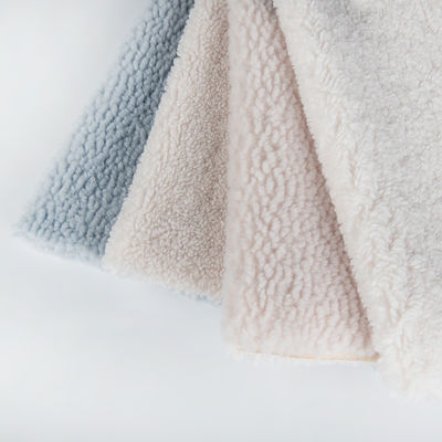 Σχήμα SOLIDS 100 Polyester Teddy Fabric False Fur για οικιακό υφασμάτινο/νδύμα/παιχνίδι