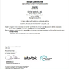 Κίνα Cixi Can Textile Co., Ltd. Πιστοποιήσεις